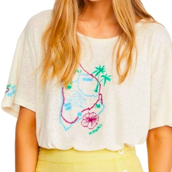 Free People Embroidered Hawaii Shirt - Picture 8 of 8